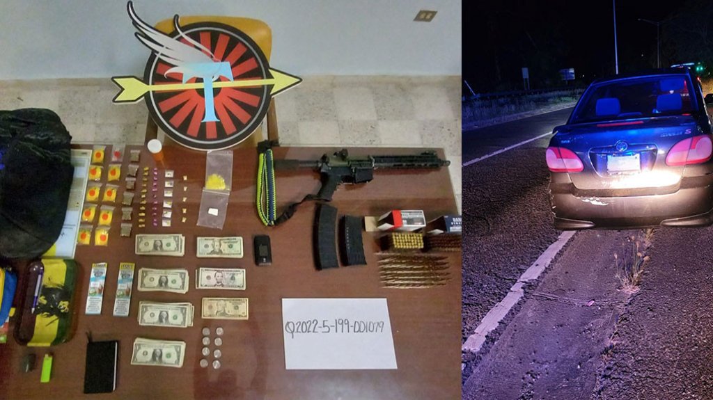  Polic&iacute;as de tr&aacute;nsito en Mayag&uuml;ez los mandaron a parar, echaron a correr y dejaron el carro &ldquo;Premiaoooo&rdquo; 