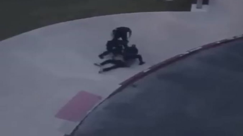  Video: Momento en que un perro polic&iacute;as arresta a un hombre que realiza un &ldquo;Carjacking&rdquo; 
