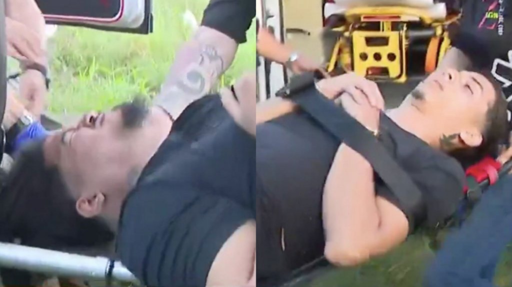  Video:Persecuci&oacute;n y captura de sospechosos de robo en concesionario de Autos 