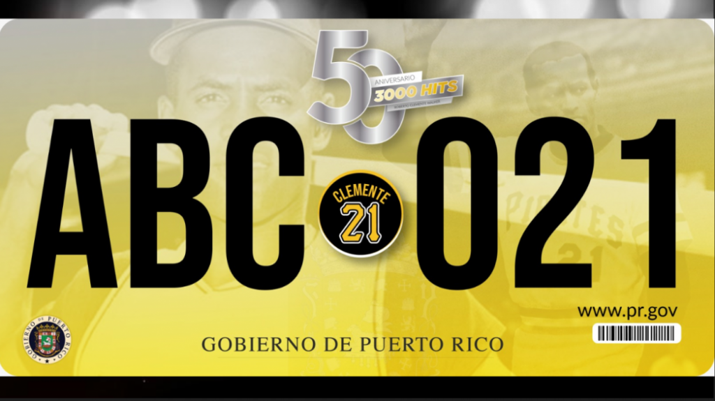  Proponen tablilla y marbete conmemorativo al hit 3000 de Roberto Clemente 