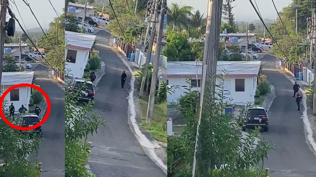  Video: Hombre con problemas de Salud Mental causa temor en comunidad de Cupey, y enfrenta polic&iacute;as con un &ldquo;Lanzallamas&rdquo; casero 