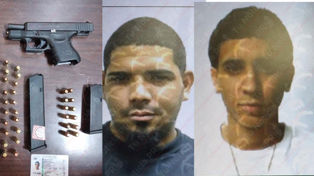  Municipales de Carolina arrestan a dos con una pistola robada en el estado de la Florida 