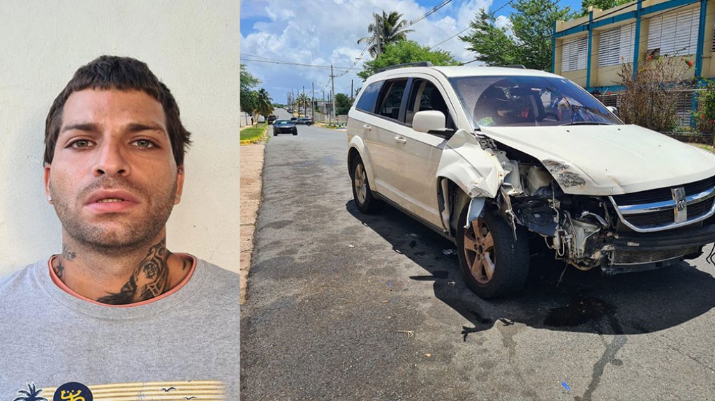  Se rob&oacute; el carro de la suegra en Utuado y luego mat&oacute; un peat&oacute;n en Arecibo 