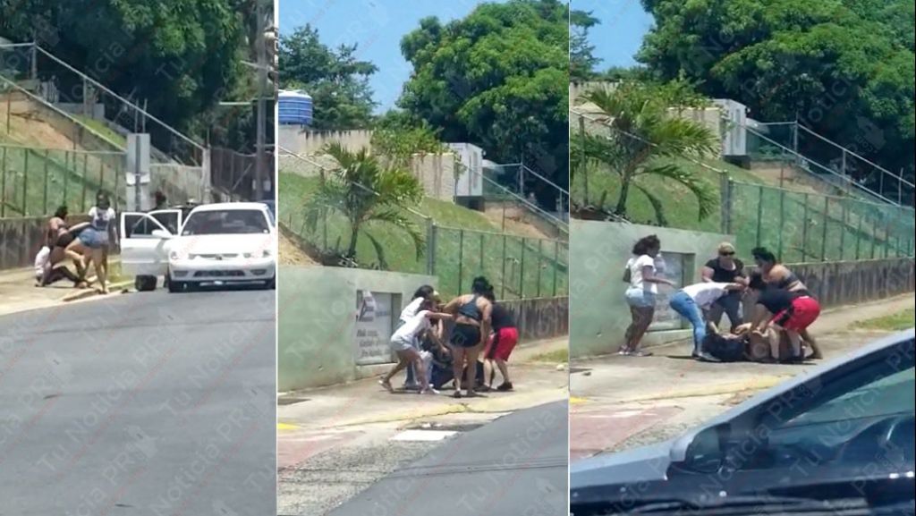 Video: Sacan a &ldquo;Pu&ntilde;o limpio&rdquo; a una mujer de un carro en Fajardo 