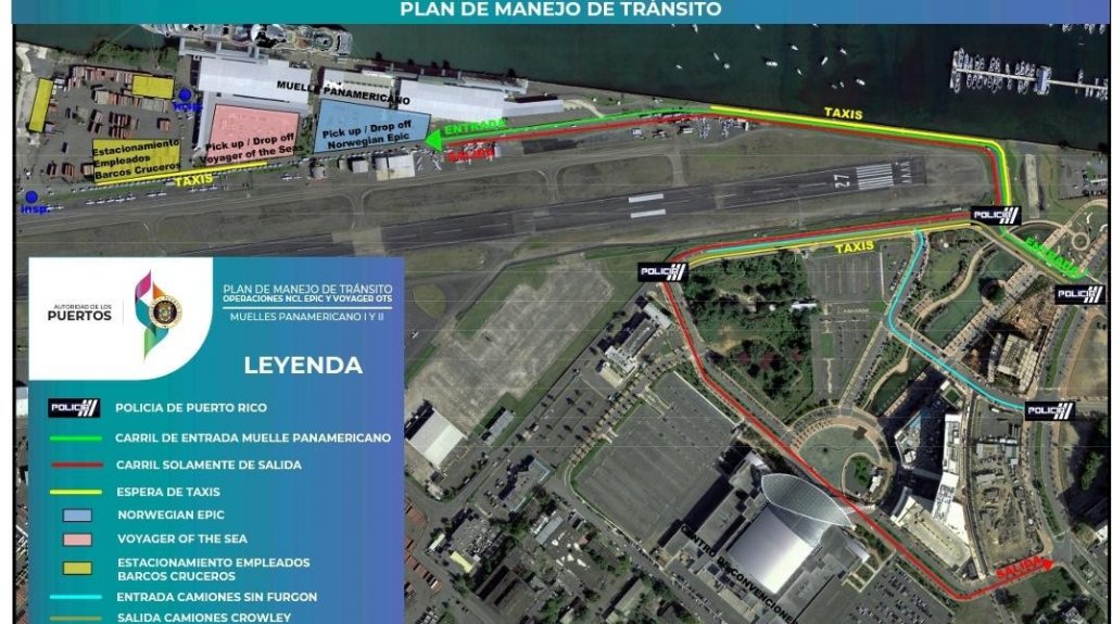  Anuncian Plan de Acceso vehicular para Muelles Panamericanos durante temporada alta de cruceros 