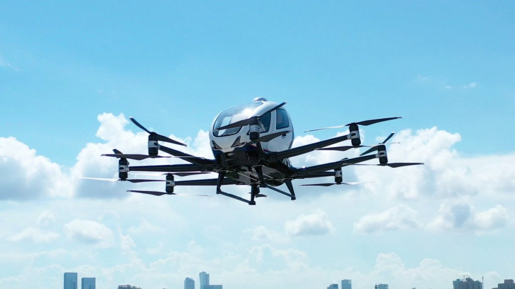  Video: China Autoriza el Primer Taxi Volador Autónomo 