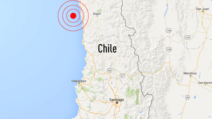Un terremoto de magnitud 8,3 estremece Chile