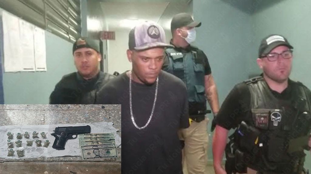  Video: Municipales y estatales de Bayam&oacute;n arrestan una pareja con drogas y una pistola neum&aacute;tica 
