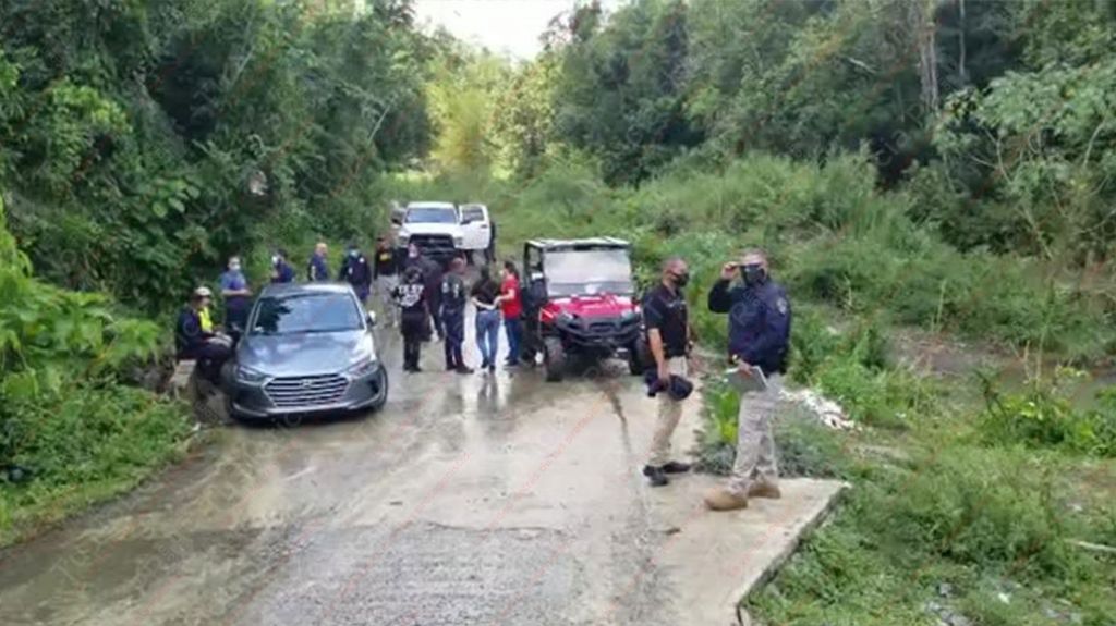  Video del lugar donde encontraron muerto a hombre arrastrado anoche por un rio en Aguas Buenas 