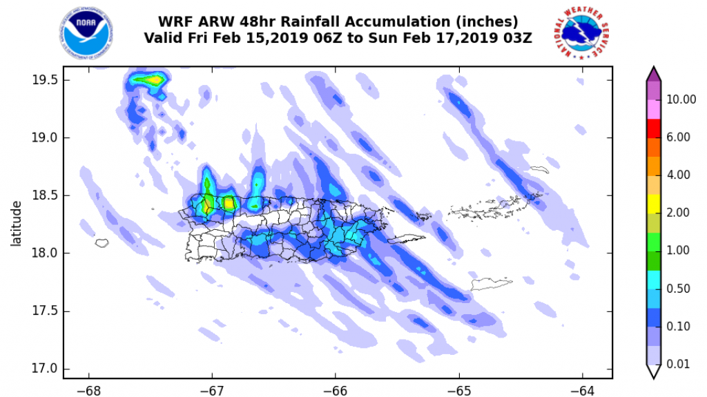  Impulso de humedad llega desde el sureste 