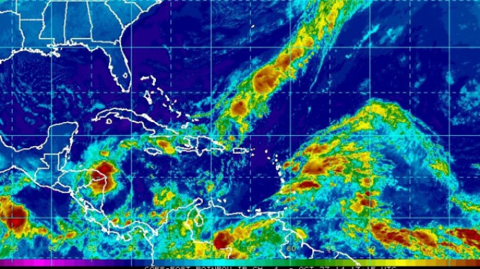 Humedad e inestabilidad favorecerÃ¡n el desarrollo de aguaceros cada tarde...
