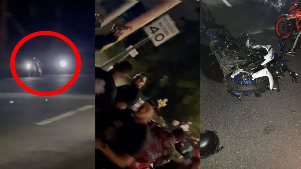  Video: Carrera clandestina de motoras en Puerto Rico, termina con horrible accidente 