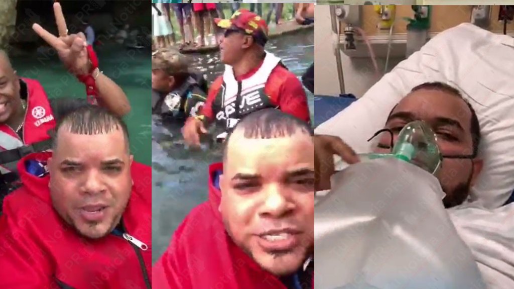  Primero público un video vacilando en el rio, luego un video hospitalizado por Covid-19 