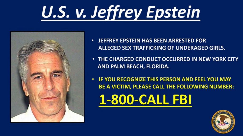  Epstein habr&iacute;a pagado 350,000 d&oacute;lares para silenciar a posibles testigos 