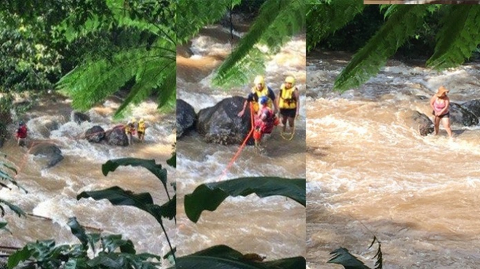 Video: Otro Rescate en rio de Ceiba por personas que "No Hacen" caso 