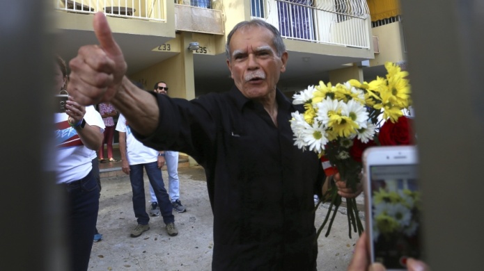 Video: Ãscar Lopez llama a la unidad de Puerto Rico tras quedar en libertad