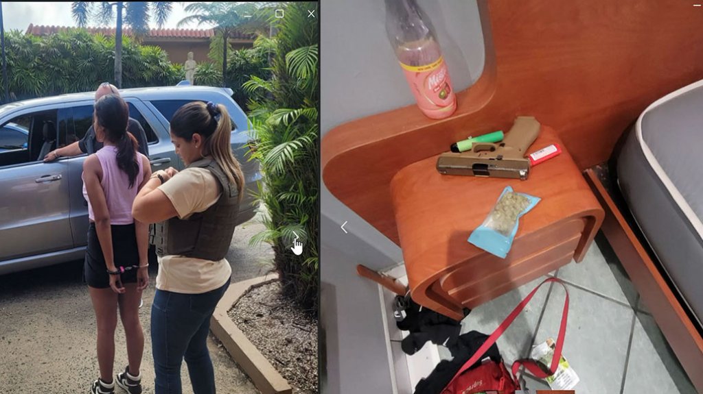  Fotos del momento que &ldquo;Pillan&rdquo; Uno de los Mas Buscados en motel de Cidra con una &ldquo;Jeva&rdquo; 