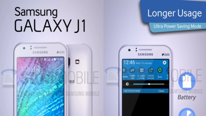 Así es el nuevo Samsung Galaxy J1 con procesador de 64 bits