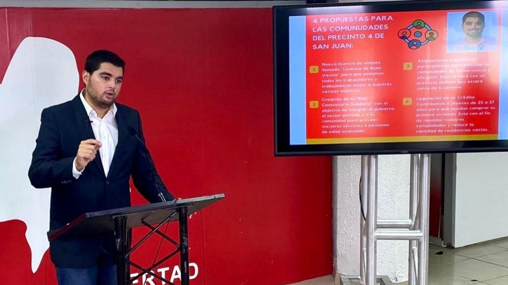  Aspirante PPD a la C&aacute;mara por San Juan presenta cuatro propuestas sociales 