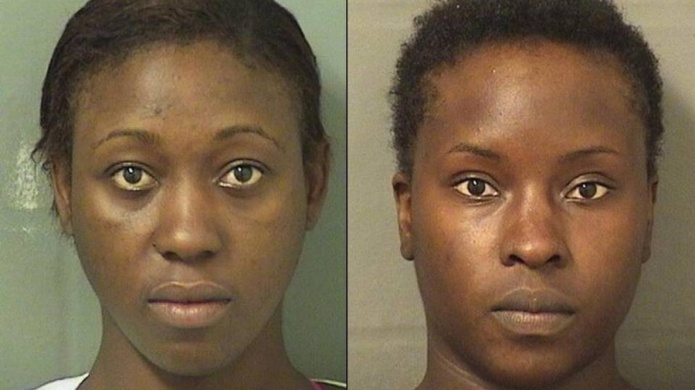 Mujeres arrestadas por robar tienda y morder a guardia de seguridad en Florida