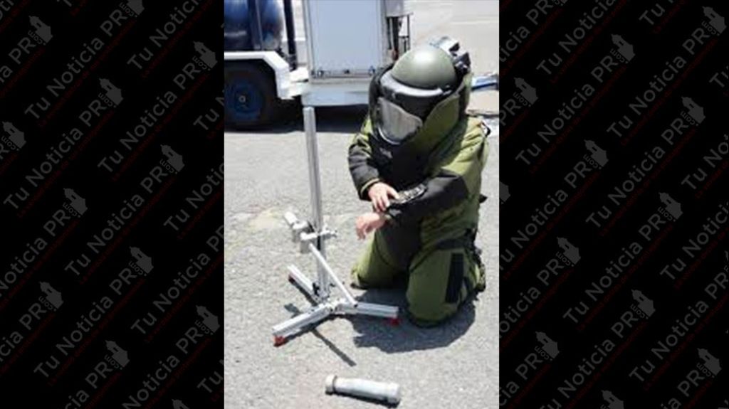  Atenci&oacute;n: Personal de la polic&iacute;a Detonara una &ldquo;Granada&rdquo; ocupada en Can&oacute;vanas 