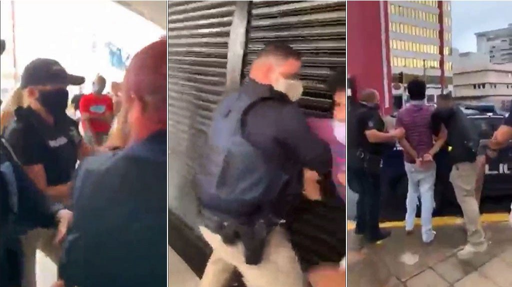  Video: Arrestan dos mujeres y dos hombres en el departamento del trabajo en Hato Rey 