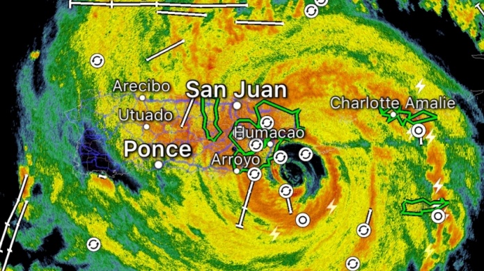 MarÃ­a estÃ¡ prÃ³xima a azotar la regiÃ³n sureste con vientos de 155 mph.