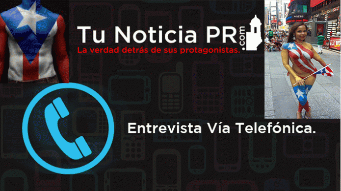 Habla joven dominicana que hizo "Body Painting" con la bandera de PR en "Time Square"