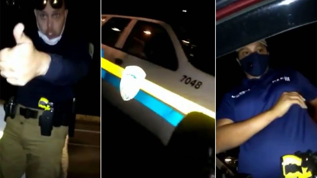  Ordenan investigaci&oacute;n a polic&iacute;as que aparecen en un video agrediendo un ciudadano 