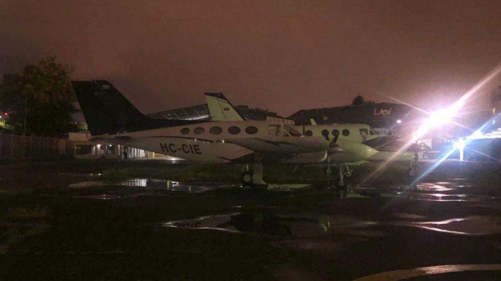  Polic&iacute;a de Ecuador incauta una avioneta y m&aacute;s de media tonelada de coca&iacute;na 