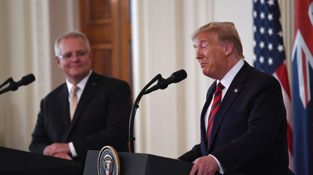  "Nos vamos a Marte": Trump anuncia el pr&oacute;ximo objetivo de la NASA y dice que la Luna "no es tan emocionante" 