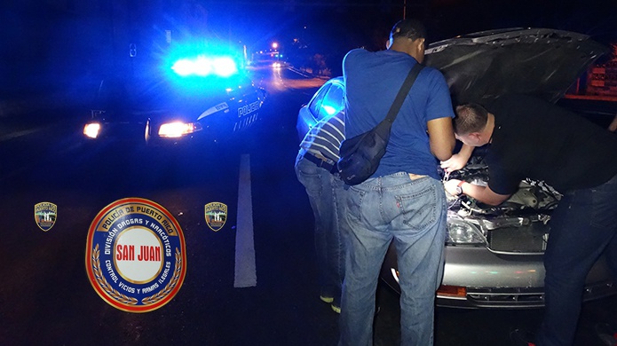 Agentes de la DivisiÃ³n Drogas San Juan Prestan ayuda a ciudadano en horas de la madrugada durante operativo