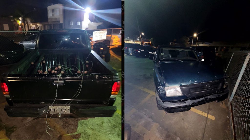  Ocupan en Quebradillas una &ldquo;Pick=up&rdquo; Cargada de cabler&iacute;a robada posiblemente de Claro 