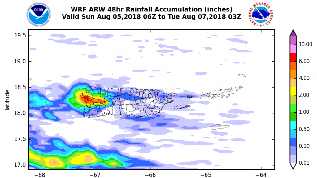  Tiempo variable tras el paso de onda tropical 