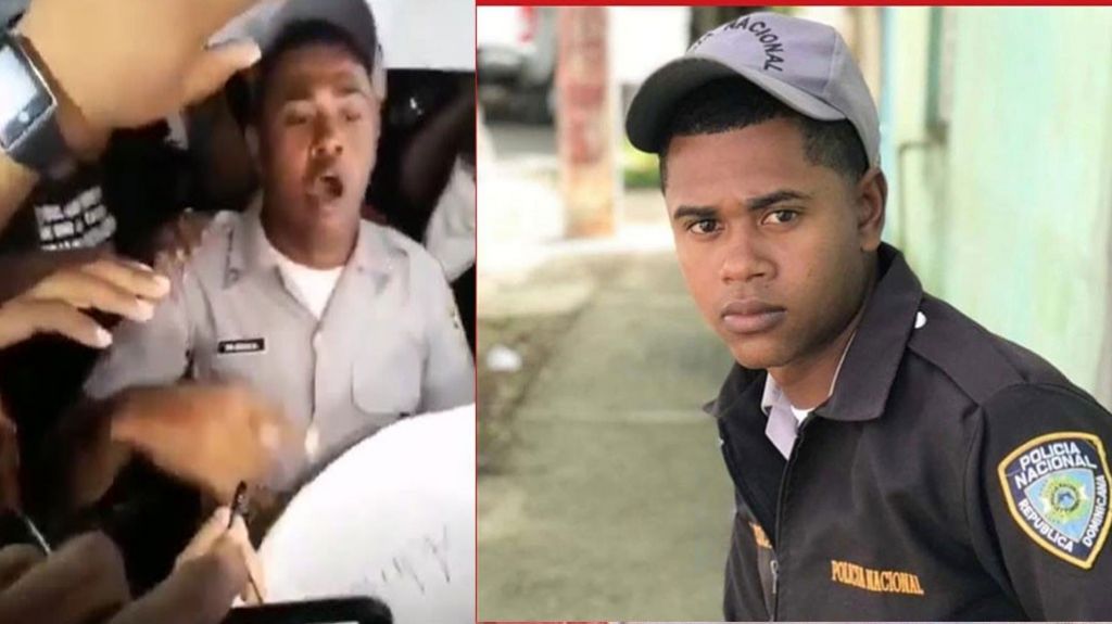  Video: Polic&iacute;a Dominicano, renuncia en medio de protestas y se une al reclamo del pueblo 