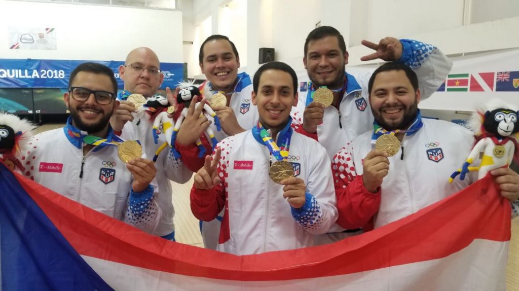  Bolos, con r&eacute;cord centroamericano, suman la medalla de oro n&uacute;mero 16 para Puerto Rico 