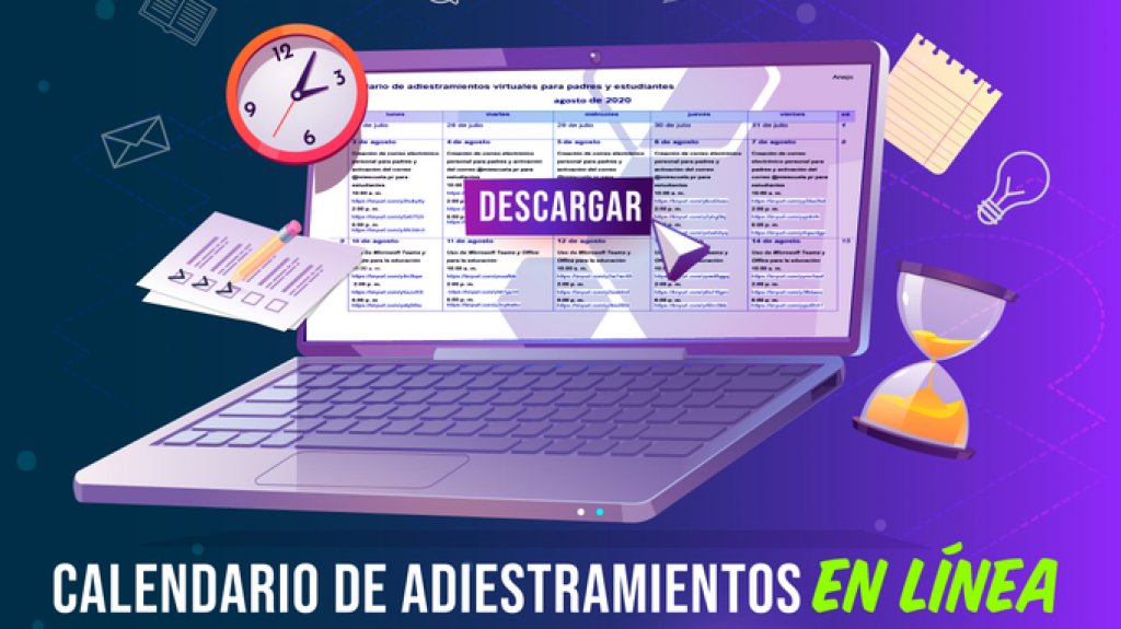  Educaci&oacute;n dictar&aacute; talleres en l&iacute;nea sobre herramientas tecnol&oacute;gicas para las comunidades escolares 