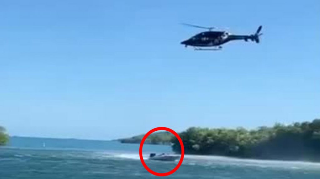  Video: Salieron &ldquo;calladitos&rdquo; con sus botes en la Parguera, pero el helic&oacute;ptero de FURA los &ldquo;Mang&oacute;&rdquo; 