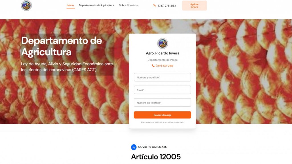  Secretario de Agricultura extiende periodo para que pescadores soliciten ayuda econ&oacute;mica aprobada por la NOAA 