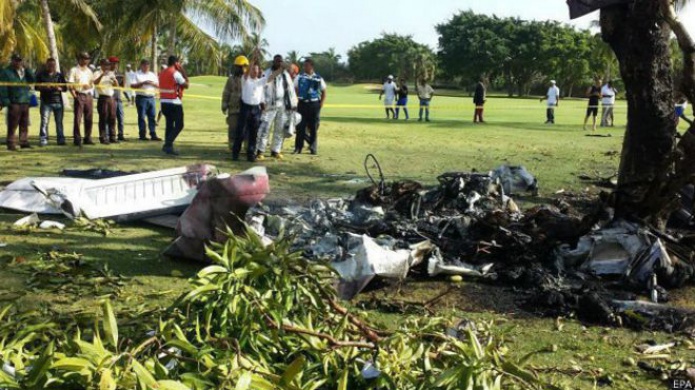 7 muertos en accidente aÃ©reo en Punta Cana