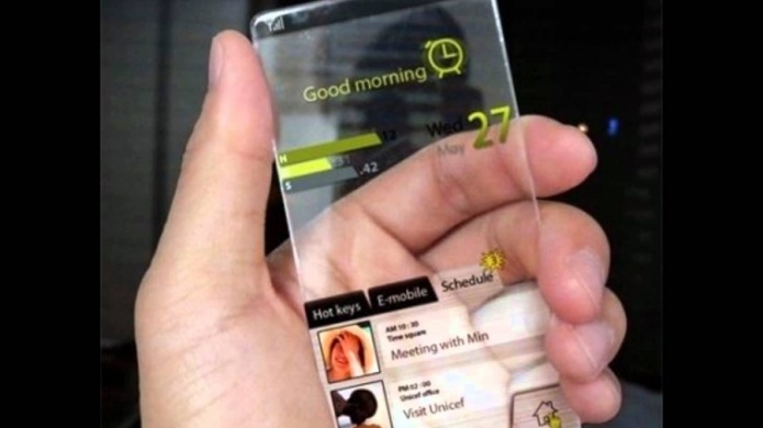 Samsung presenta una patente sobre una pantalla tÃ¡ctil transparente