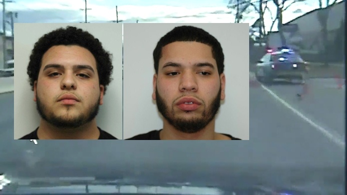 Video: PersecuciÃ³n en New Jersey termina en choque y con el arresto de dos hispanos