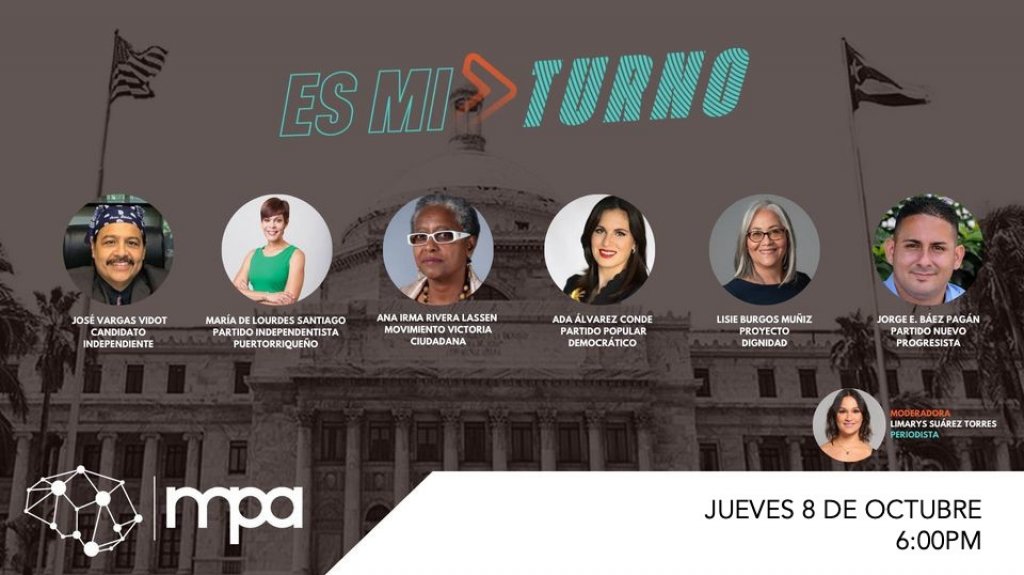  Mentes Puertorrique&ntilde;as en Acci&oacute;n invita a conversatorio de candidatos a la legislatura 