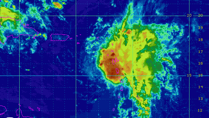 Sin mayores cambios... Bertha se dejarÃ¡ sentir en la isla maÃ±ana.