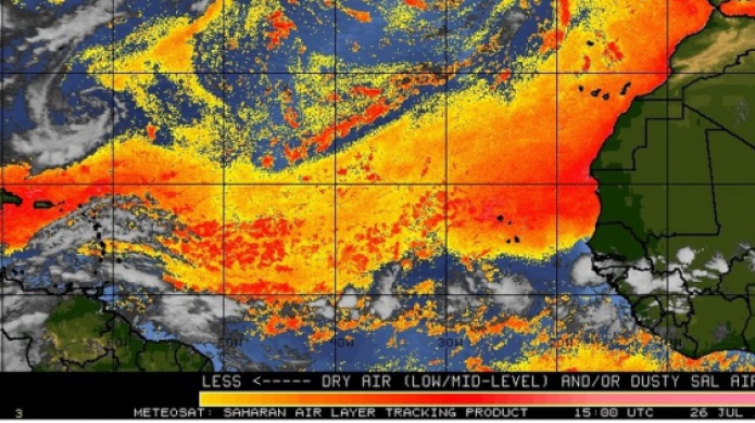 Calidad de aire deteriorada por densa bruma...