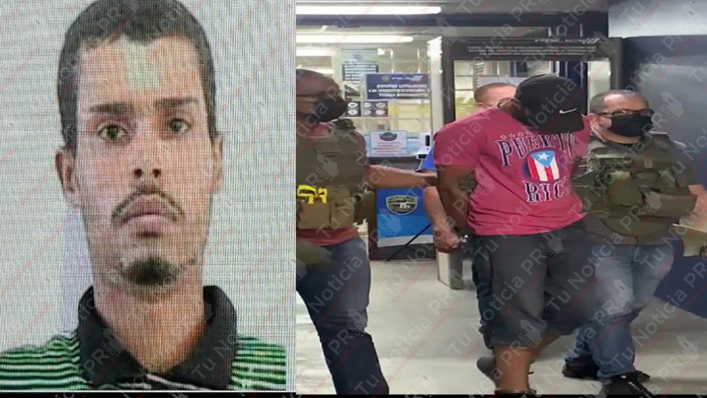  Video: Momento en que trasladan a la c&aacute;rcel a uno de los m&aacute;s Buscados de San Juan 