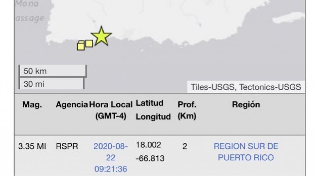  Se reporta temblor esta mañana 