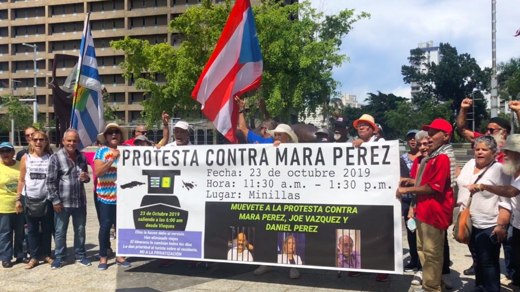  Insisten residentes de Vieques y Culebra en la destituci&oacute;n de la directora de la ATM 