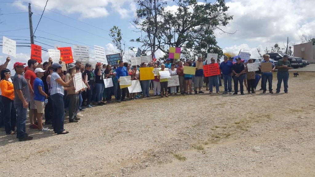  En Orocovis est&aacute;n hartos de promesas de la AEE que no se cumplen 