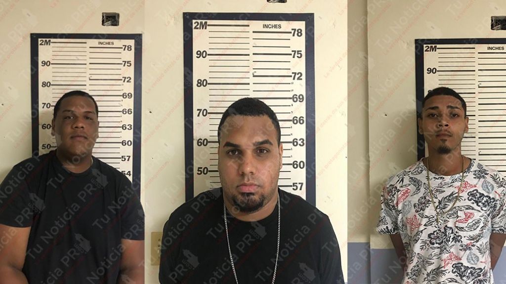  Arrestan tres hombres con un arma de fuego durante intervenci&oacute;n en Naguabo 